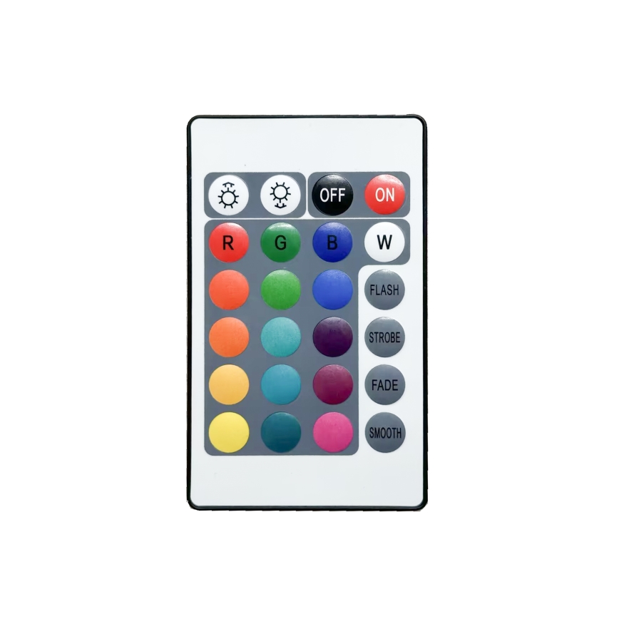Zuma Line - LED RGB Lámpara de mesa con dimmer LED/1W/5V/3xAA + control remoto