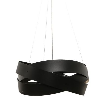 Zuma Line - Lámpara colgante 3xE27/40W/230V negro