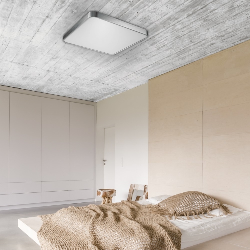 Zuma Line - Plafón LED LED/40W/230V cromo brillante