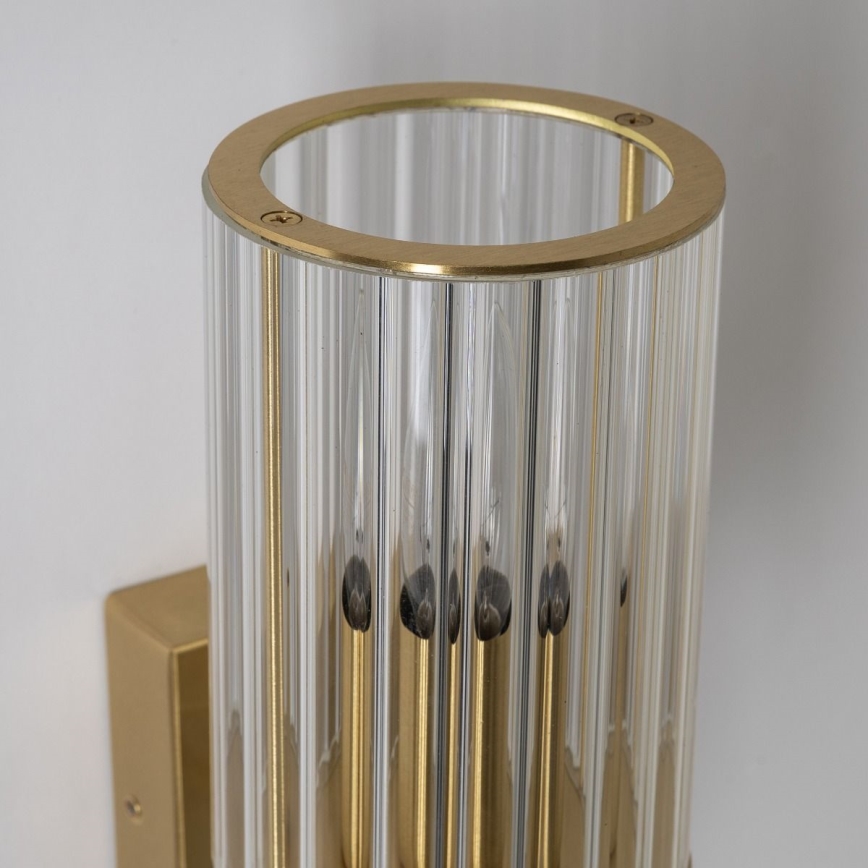 Zuma Line - Lámpara de pared 1xE14/7W/230V dorada