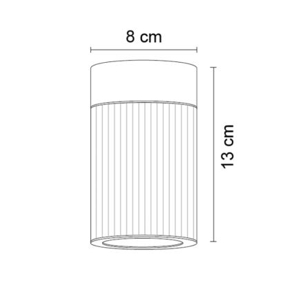 Zuma Line - Foco direccional 1xG9/6W/230V dorado