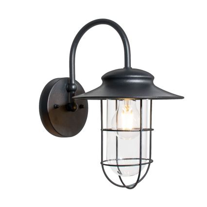 Zuma Line - Aplique de exterior 1xE27/60W/230V IP44 negro