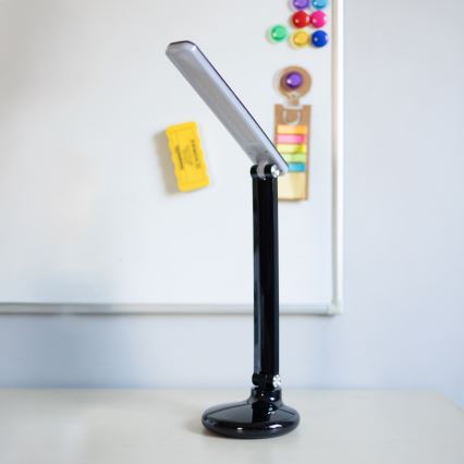 Zuma Line - Lámpara de mesa LED recargable LED/6W/1200 mAh 3000/4500/6000K CRI 90 negro