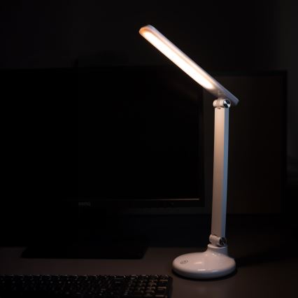 Zuma Line - Lámpara de mesa LED recargable LED/6W/1200 mAh 3000/4500/6000K CRI 90 blanco