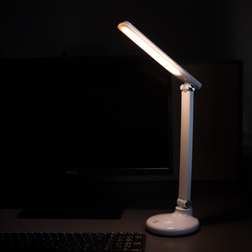 Zuma Line - Lámpara de mesa LED recargable LED/6W/1200 mAh 3000/4500/6000K CRI 90 blanco