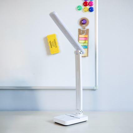 Zuma Line - Lámpara de mesa LED recargable LED/8W/1200 mAh 3000/4500/6000K CRI 90 blanco