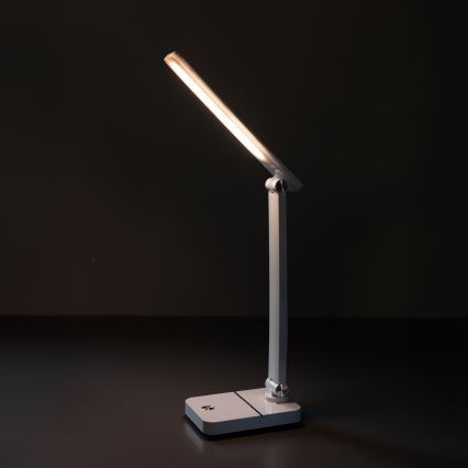 Zuma Line - Lámpara de mesa LED recargable LED/8W/1200 mAh 3000/4500/6000K CRI 90 blanco