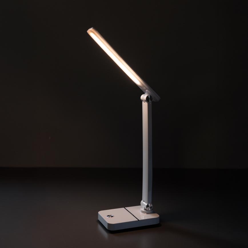 Zuma Line - Lámpara de mesa LED recargable LED/8W/1200 mAh 3000/4500/6000K CRI 90 blanco