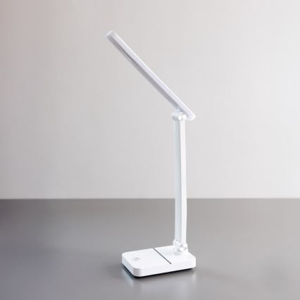 Zuma Line - Lámpara de mesa LED recargable LED/8W/1200 mAh 3000/4500/6000K CRI 90 blanco