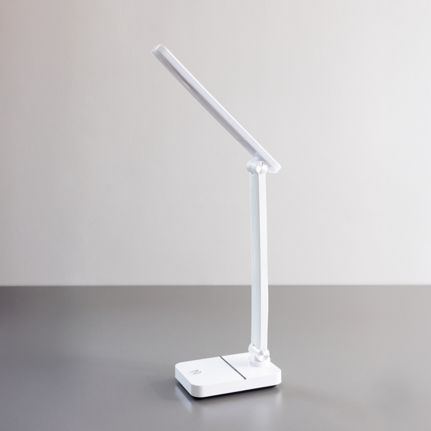Zuma Line - Lámpara de mesa LED recargable LED/8W/1200 mAh 3000/4500/6000K CRI 90 blanco