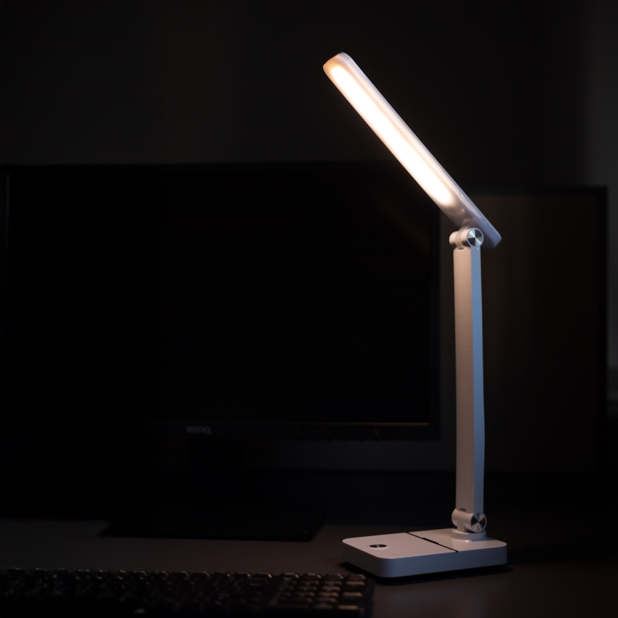 Zuma Line - Lámpara de mesa LED recargable LED/8W/1200 mAh 3000/4500/6000K CRI 90 blanco