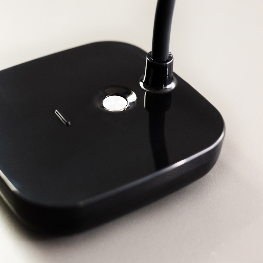 Zuma Line 1961-BK - Lámpara de mesa LED recargable LED/7W/1200mAh 3000/4500/6000K negro