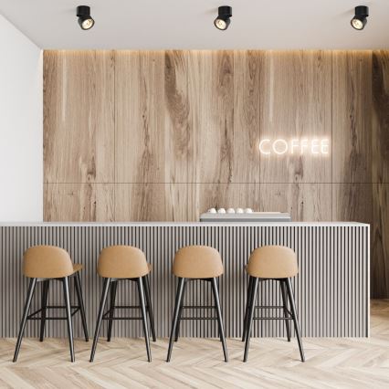 Zuma Line - Foco orientable 1xGU10-ES111/15W/230V negro