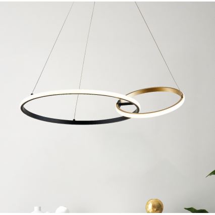 Zuma Line - Lámpara LED colgante LED/36W/230V 3000/4000/6000K dorado