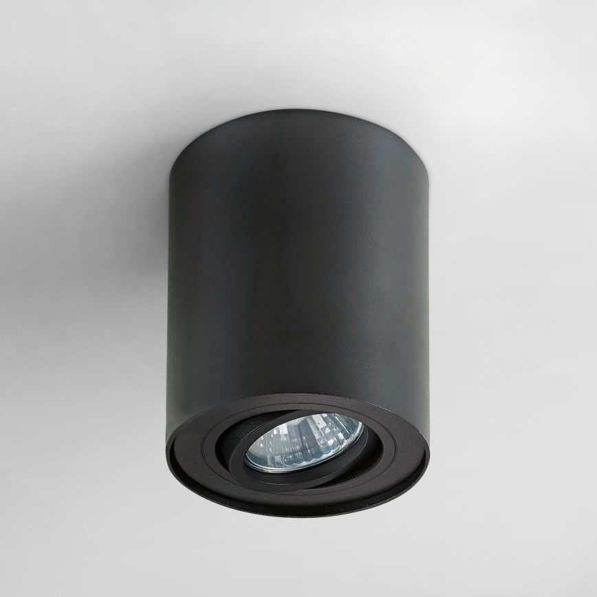 Zuma Line - Foco empotrable LED RGBW regulable 1xGU10/6W/230V negro + mando a distancia