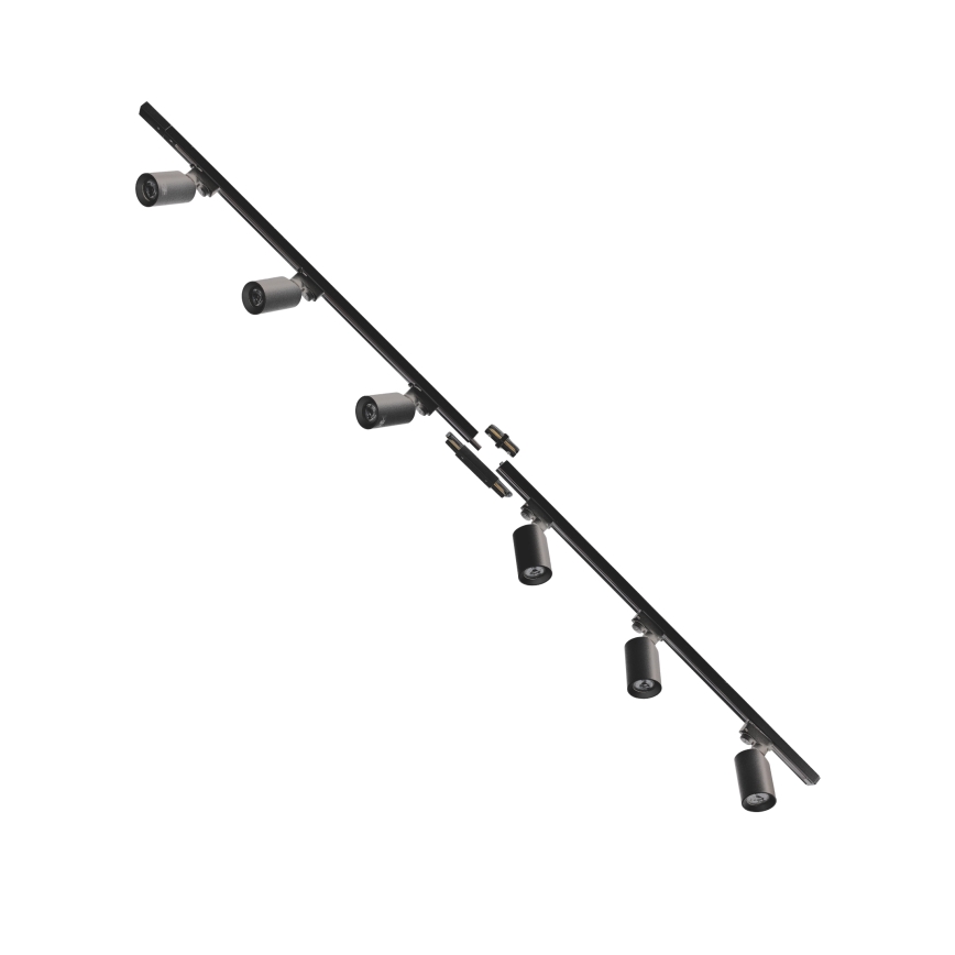 Zuma Line - Foco para sistema de rieles 6xGU10/35W/230V negro