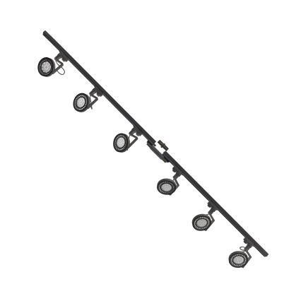 Zuma Line - Foco para sistema de rieles 6xGU10/10W/230V negro