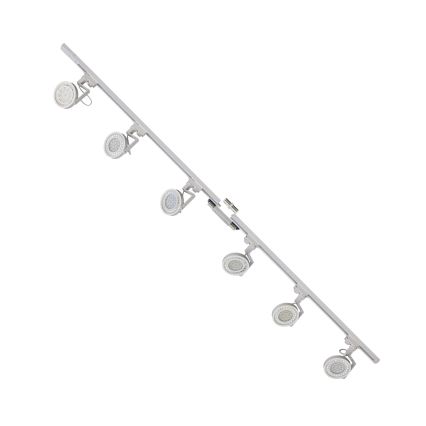 Zuma Line - Foco para sistema de rieles 6xGU10/10W/230V blanco