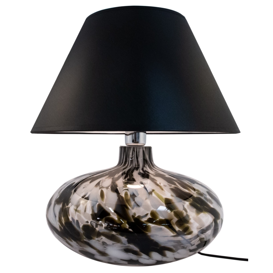 Zuma Line - Lámpara de mesa 1xE27/60W/230V negro
