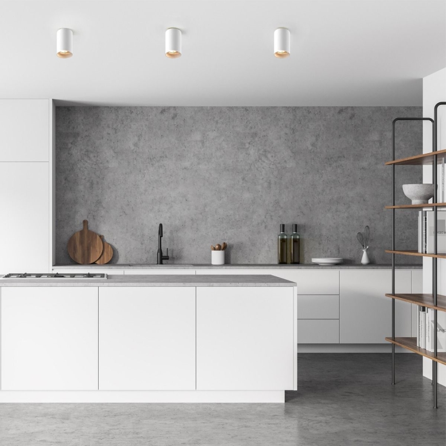 Zuma Line - Foco empotrable LED RGBW regulable 1xGU10/6W/230V blanco + mando a distancia