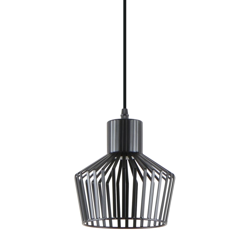 Zuma Line - Lámpara colgante 1xE27/40W/230V diá. 18 cm negro