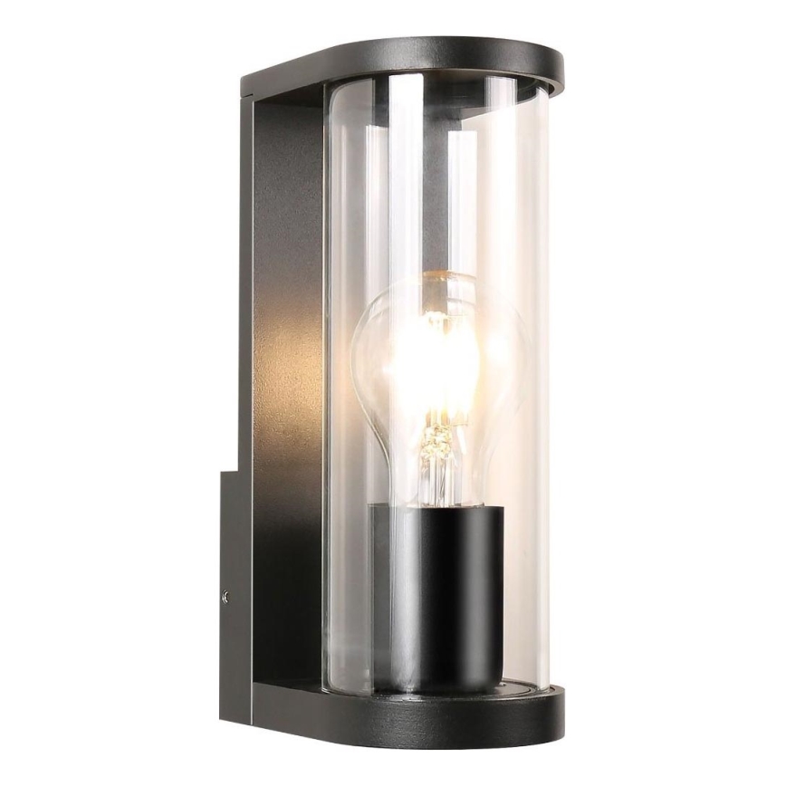 Zuma Line - Aplique de exterior 1xE27/60W/230V IP44 negro