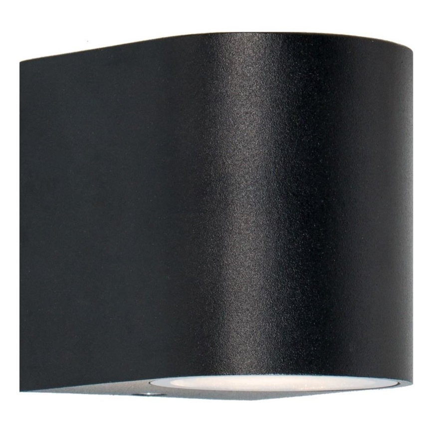 Zuma Line - Aplique de exterior 1xGU10/35W/230V IP44 negro