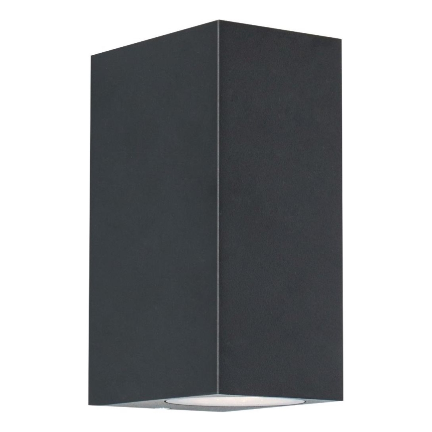 Zuma Line - Aplique de exterior 2xGU10/35W/230V IP44 negro