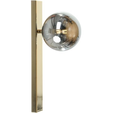 Zuma Line - Aplique de pared 1xG9/8W/230V dorado/negro ahumado
