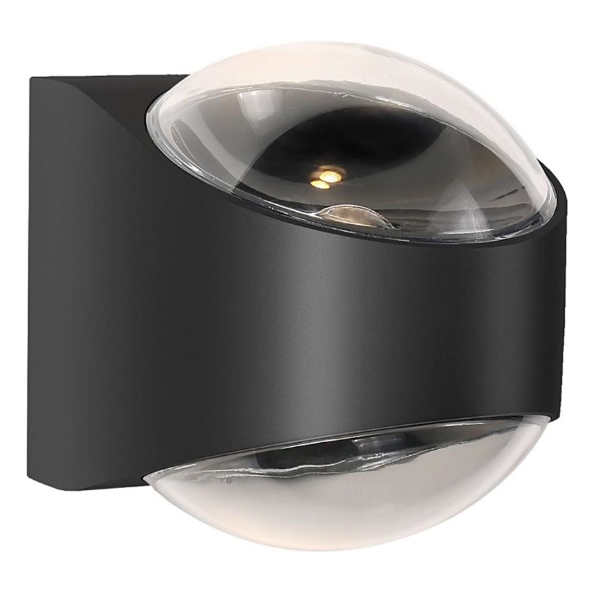 Zuma Line - Aplique LED para exterior LED/12W/230V IP65 negro