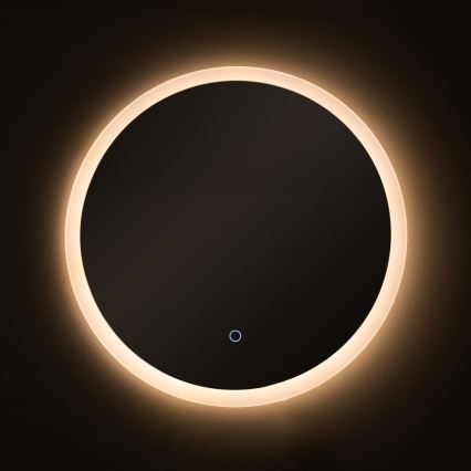 Zuma Line - Espejo de pared para baño con iluminación LED/24W/230V 3000/4000/6000K Ø 60 cm IP44