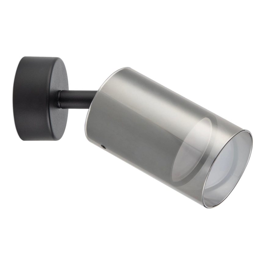 Zuma Line - Foco de pared 1xGU10/50W/230V negro/gris