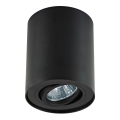 Zuma Line - Foco empotrable 1xGU10/50W/230V negro