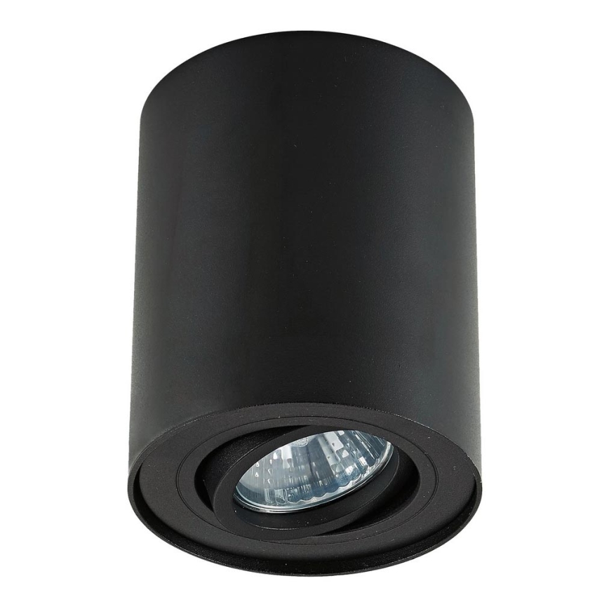 Zuma Line - Foco empotrable 1xGU10/50W/230V negro