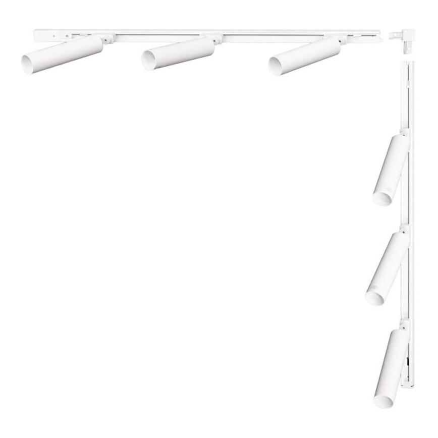 Zuma Line - Foco empotrable en sistema de riel 6xGU10/35W/230V blanco