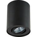 Zuma Line - Foco empotrable LED RGBW regulable 1xGU10/6W/230V negro + mando a distancia