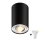 Zuma Line - Foco empotrable LED RGBW regulable 1xGU10/6W/230V negro + mando a distancia