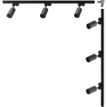 Zuma Line - Foco empotrado en el sistema 6xGU10/35W/230V negro