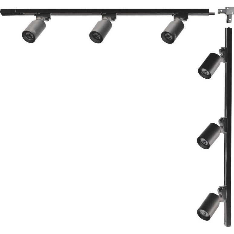 Zuma Line - Foco empotrado en el sistema 6xGU10/35W/230V negro