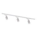Zuma Line - Foco empotrado en sistema 3xGU10/35W/230V blanco