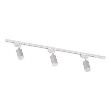Zuma Line - Foco empotrado en sistema 3xGU10/35W/230V blanco