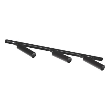 Zuma Line - Foco empotrado en sistema de riel 3xGU10/35W/230V negro