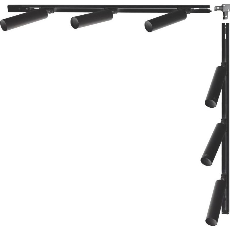 Zuma Line - Foco orientable para sistema de carril 6xGU10/35W/230V, acabado negro