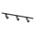 Zuma Line - Foco orientable para sistema de riel 3xGU10/35W/230V negro