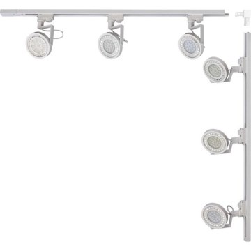 Zuma Line - Foco para sistema de riel 6xGU10/15W/230V blanco