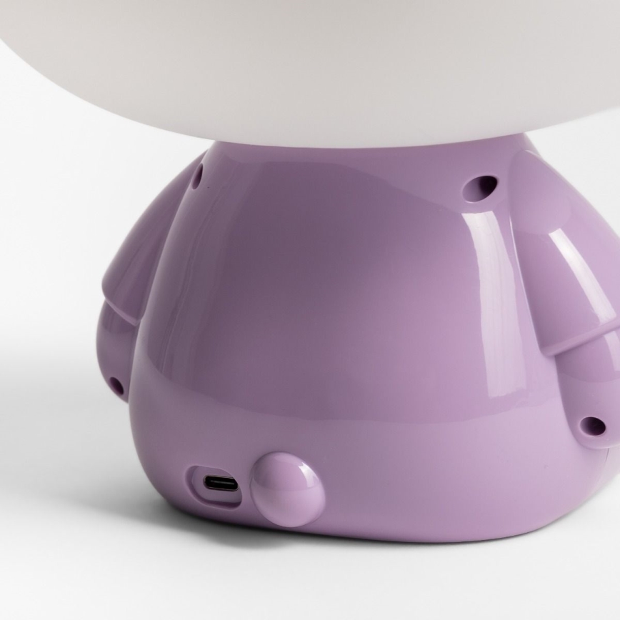 Zuma Line - Lámpara de mesa LED táctil infantil regulable LED/3W/230V cerdo morado