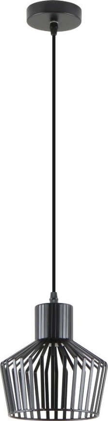 Zuma Line - Lámpara colgante 1xE27/40W/230V diá. 18 cm negro