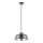 Zuma Line - Lámpara colgante 1xE27/40W/230V negro