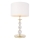 Zuma Line - Lámpara de mesa 1xE27/60W/230V blanco