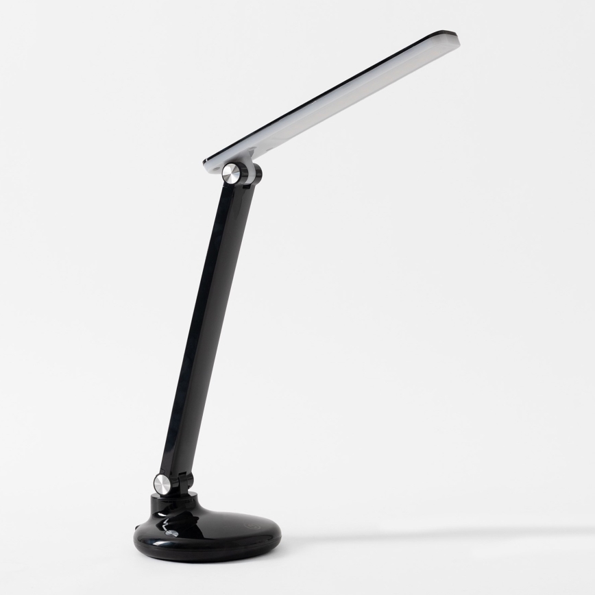 Zuma Line - Lámpara de mesa LED recargable LED/6W/1200 mAh 3000/4500/6000K CRI 90 negro
